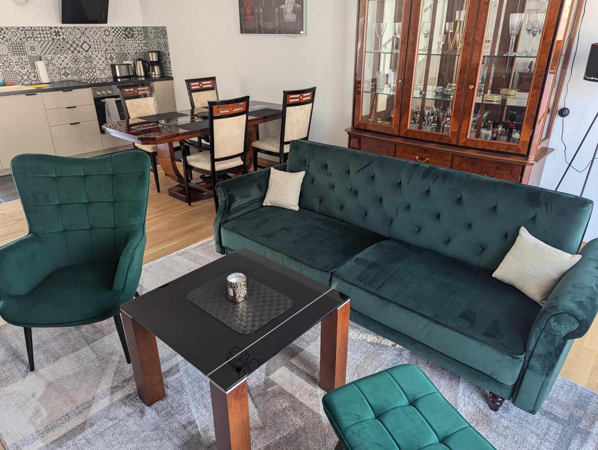 Maisonette Fewo'S Schlabendorf Am See 룩카우 객실 사진